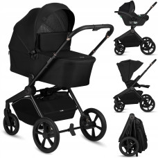 Універсальна коляска 3 в 1 Lionelo FREYA 3IN1 BLACK ONYX