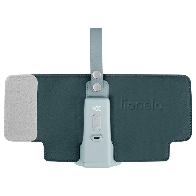 Підігрівач пляшок Lionelo THERMUP GO PLUS GREEN GRAPHITE