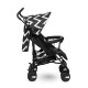 Прогулянкова коляска Lionelo ELIA OSLO BLACK/WHITE