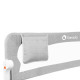 Захисний бортик для ліжка Lionelo EVA GREY melange
