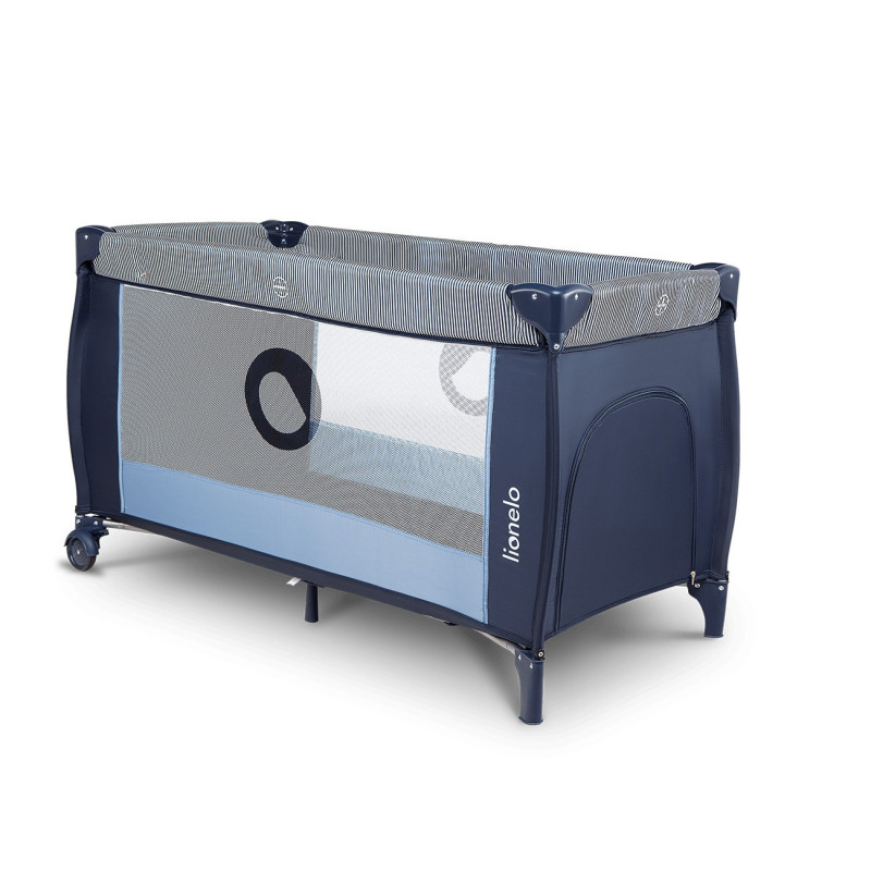 Кроватка-манеж Lionelo SVEN PLUS BLUE NAVY