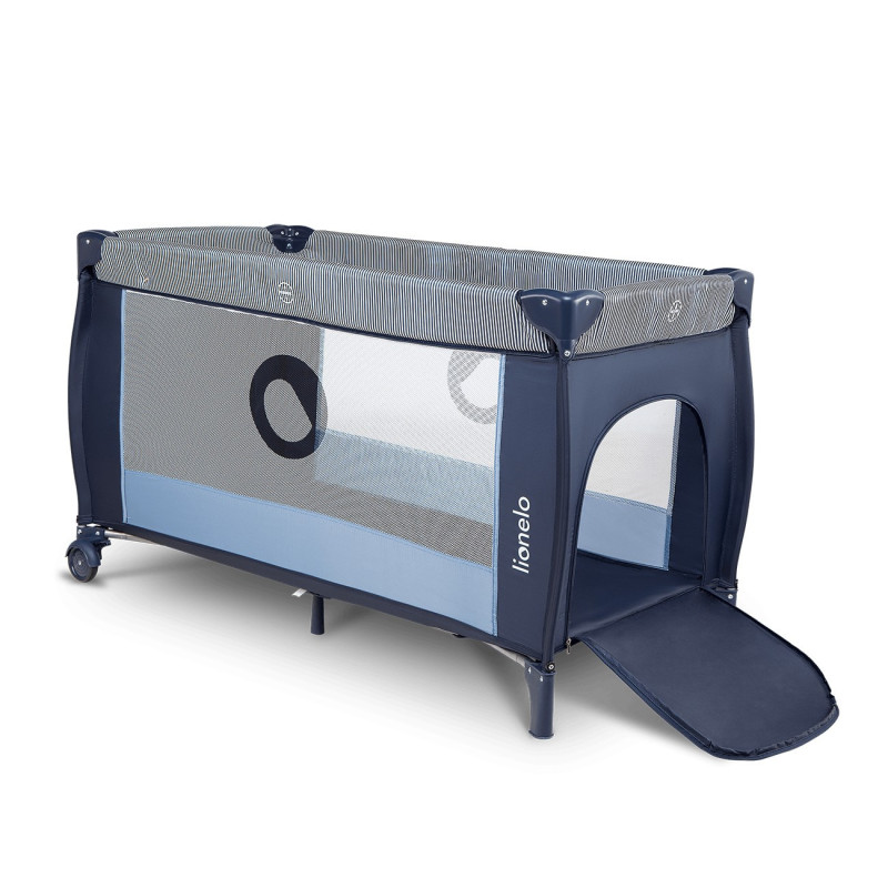 Кроватка-манеж Lionelo SVEN PLUS BLUE NAVY