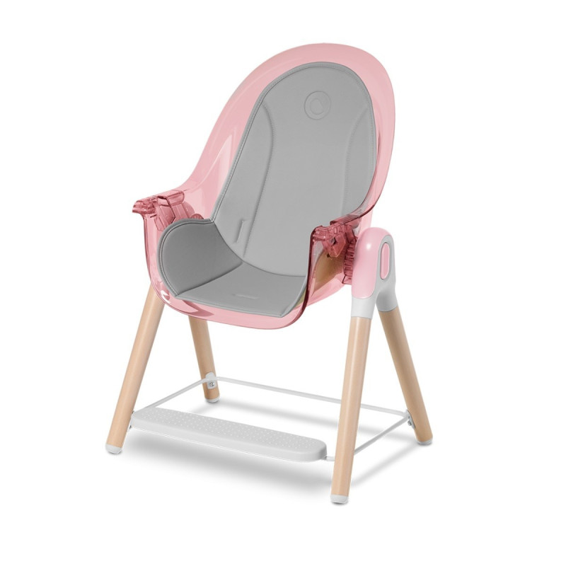 Стілець для годування 2 в 1  Lionelo MAYA PINK ROSE
