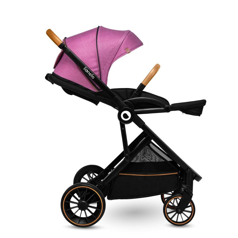 Прогулянкова коляска Lionelo RIYA PINK VIOLET