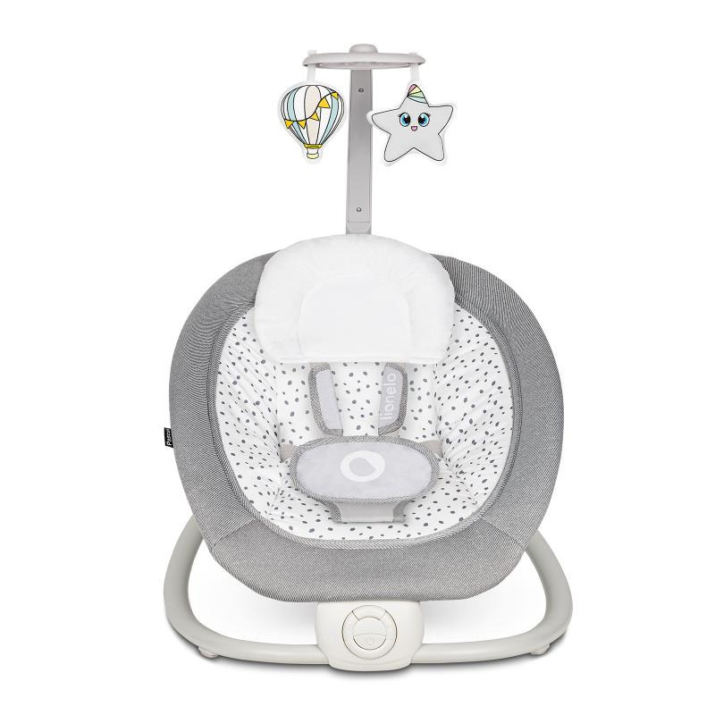 Шезлонг Lionelo PASCAL GREY DOVE