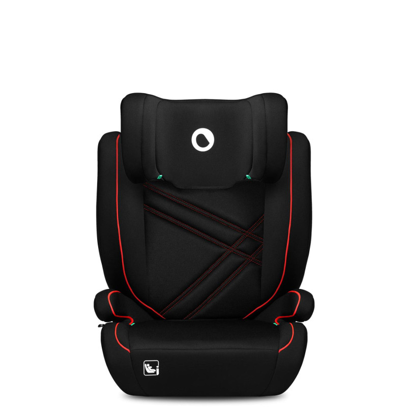 Дитяче автокрісло Lionelo  HUGO I-SIZE SPOTY BLACK RED
