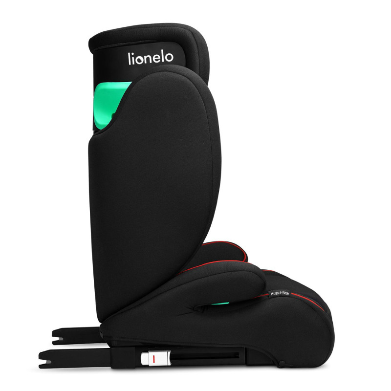Дитяче автокрісло Lionelo  HUGO I-SIZE SPOTY BLACK RED