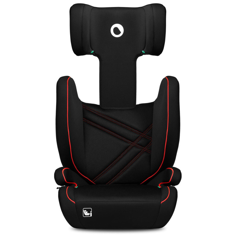 Дитяче автокрісло Lionelo  HUGO I-SIZE SPOTY BLACK RED