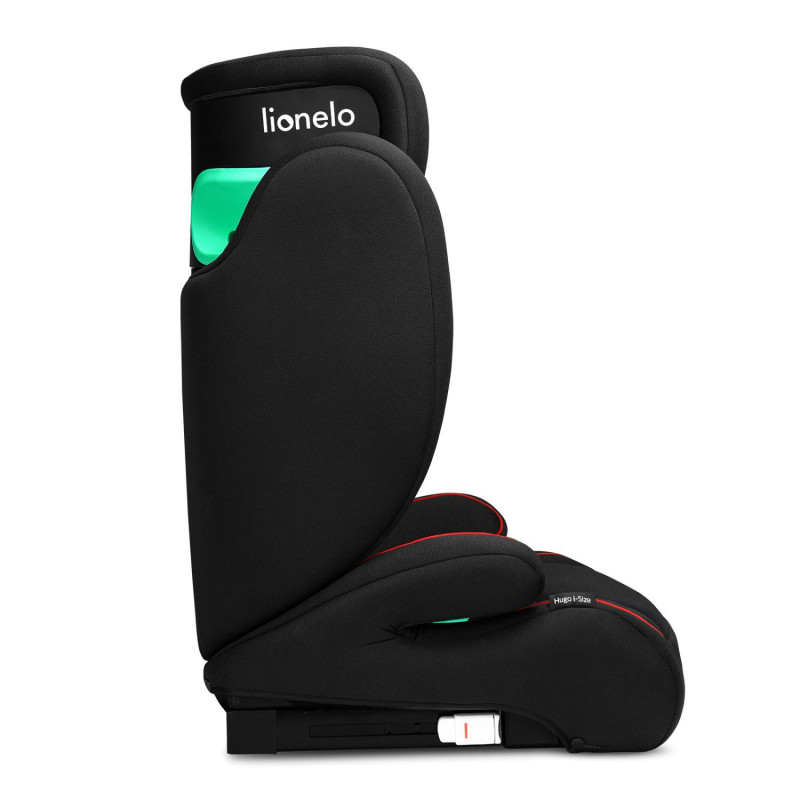 Дитяче автокрісло Lionelo  HUGO I-SIZE SPOTY BLACK RED