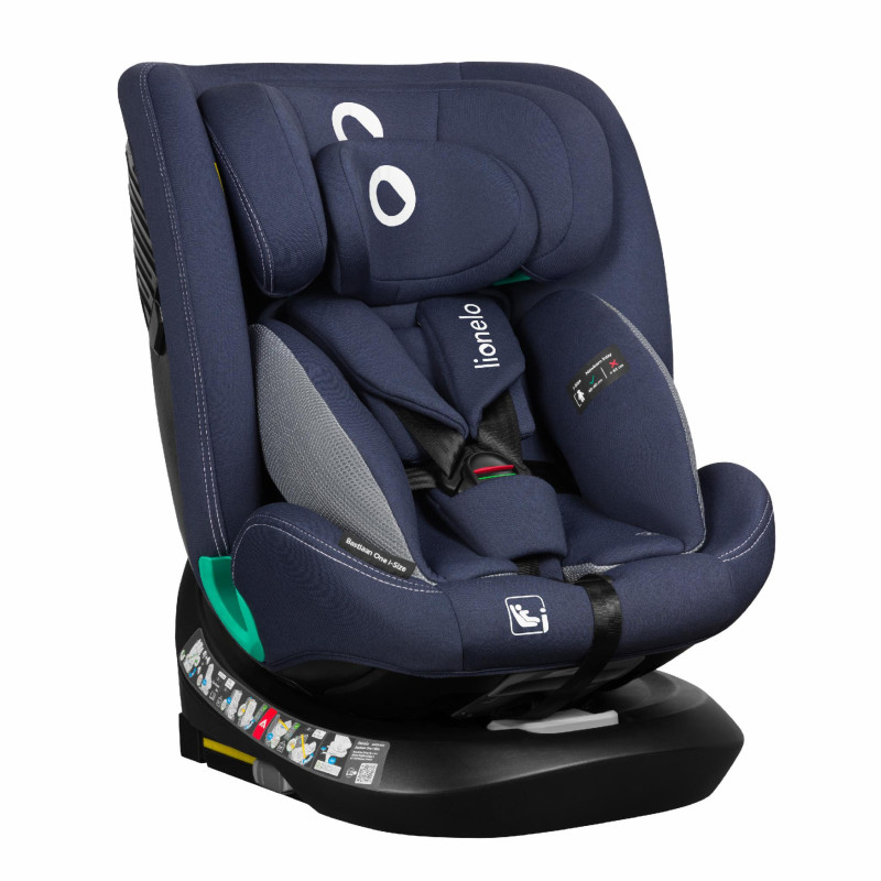 Дитяче автокрісло Lionelo BASTIAAN ONE  I-SIZE BLUE NAVY