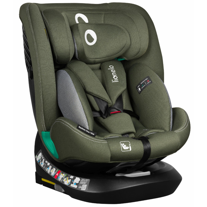 Дитяче автокрісло Lionelo BASTIAAN ONE  I-SIZE GREEN OLIVE