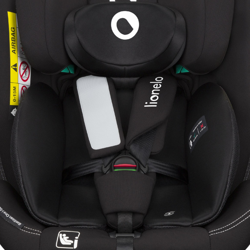 Дитяче автокрісло Lionelo BASTIAAN ONE  I-SIZE BLACK CARBON
