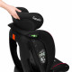 Дитяче автокрісло Lionelo AART I-SIZE BLACK CARBON RED