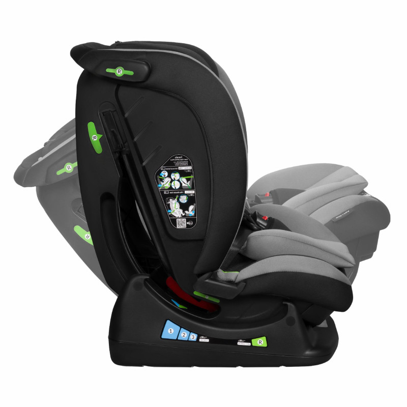 Дитяче автокрісло Lionelo AART I-SIZE GREY GRAPHITE