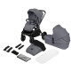 Універсальна коляска 2 в 1 Lionelo MIKA PLUS 2IN1 GREY STONE