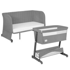 Ліжечко дитяче   5в1  Lionelo THOMI PLUS GREY CONCRETE