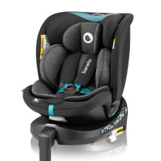 Дитяче автокрісло Lionelo NAVY I-SIZE BLACK TURQUOISE