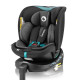Дитяче автокрісло Lionelo NAVY I-SIZE BLACK TURQUOISE