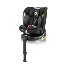 Дитяче автокрісло Lionelo NAVY I-size BLACK PINK
