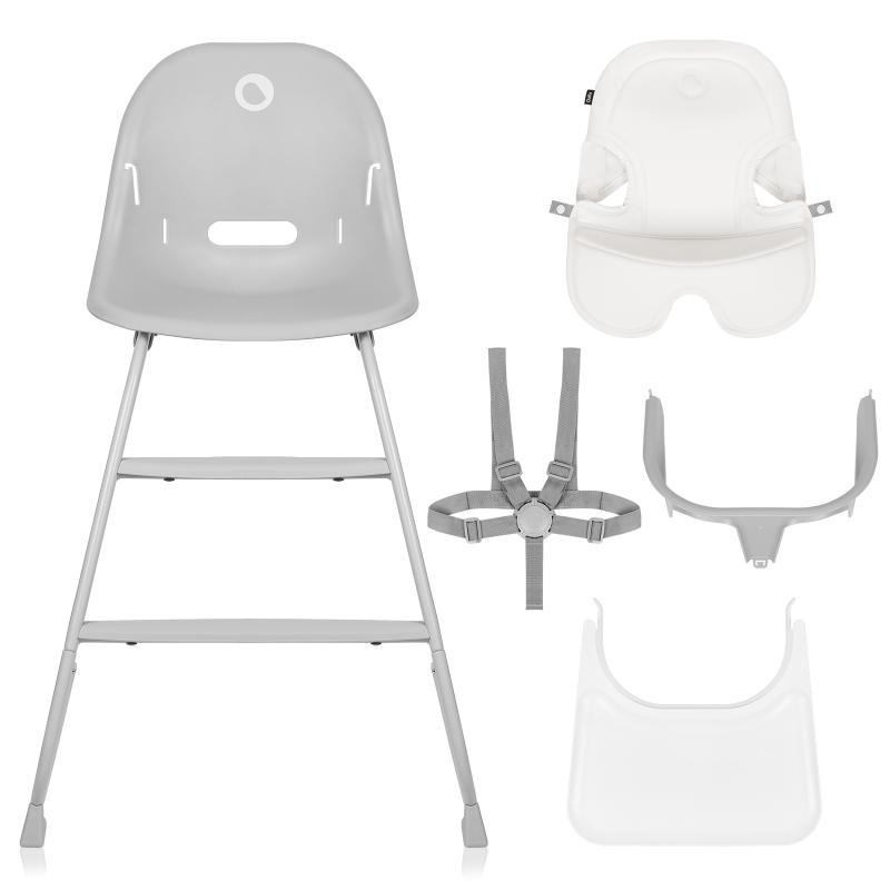 Стільчик для годування Lionelo DALIA SET  GREY STONE NATURZAL