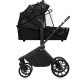 Універсальна коляска 2 в 1 Lionelo MIKA PLUS 2IN1 BLACK ONYX