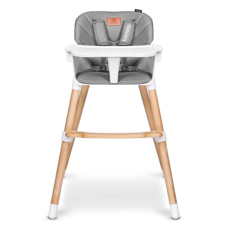Стілець для годування Lionelo KOEN GREY STONE