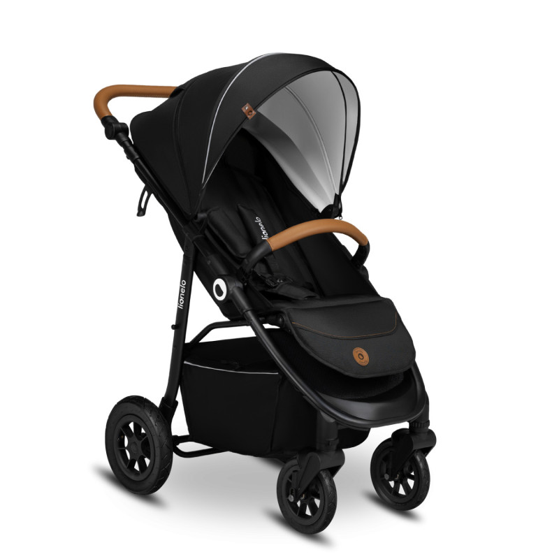 Прогулянкова коляска Lionelo NATT BLACK ONYX