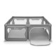 Манеж Lionelo WILLOW XL GREY CONCRETE