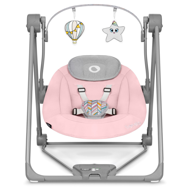 Шезлонг Lionelo OTTO PINK BABY