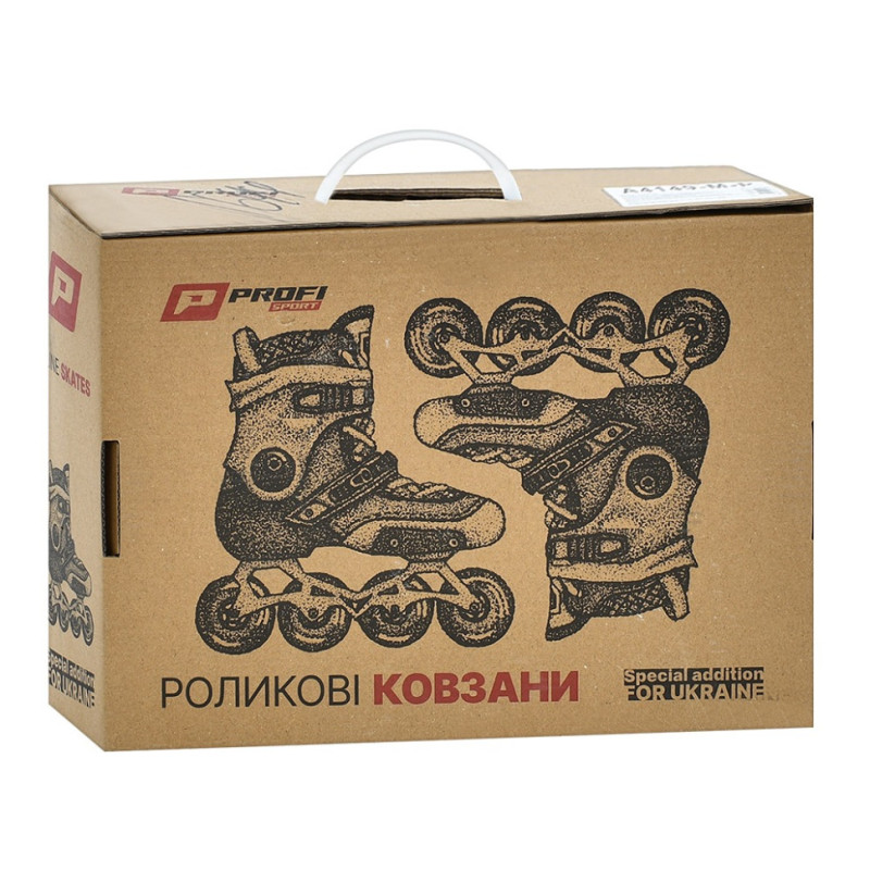 Дитячі розсувні ролики A4155-L-BL, розмір 35-38