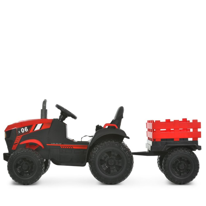 Дитячий електромобіль Трактор M 6295EBLR-3 до 30 кг