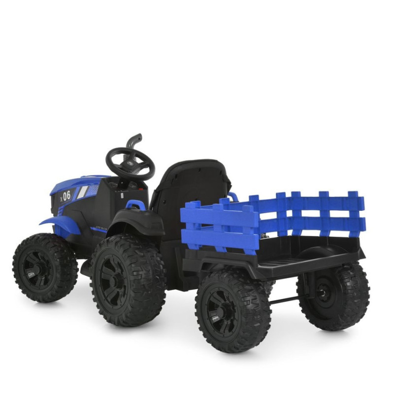 Дитячий електромобіль Трактор M 6295EBLR-4 до 30 кг