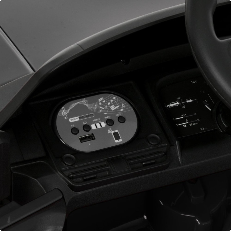 Дитячий електромобіль Джип M 6301EBLR-2 до 25 кг