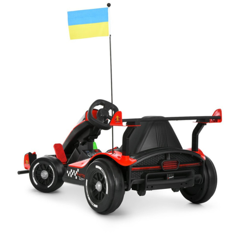 Дитячий електромобіль Електрокарт Kart M 6322EBLR-3 до 50 кг