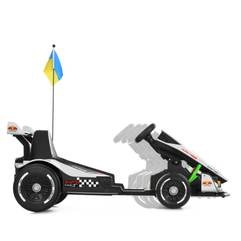 Дитячий електромобіль Електрокарт Kart M 6322EBLR-1 до 50 кг