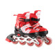 Роликові ковзани RL2503(Red) колеса PVC, розмір L (38-41), зі світлом