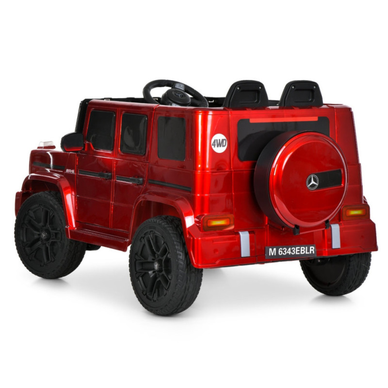 Дитячий електромобіль Джип M 6343EBLRS-3 до 30 кг
