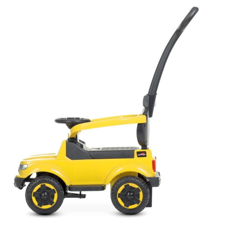 Каталка-толокар M 4564B-6, 1*25W, батьківська ручка, музика, світло