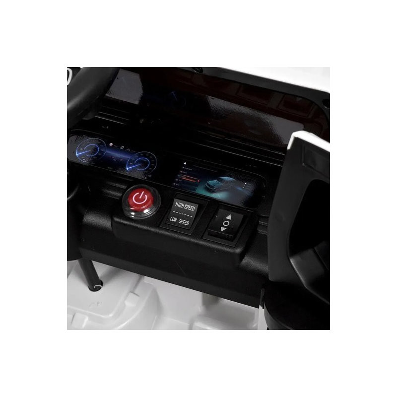 Дитячий електромобіль Джип JJ2580EBLR-1(24V) до 30 кг, білий