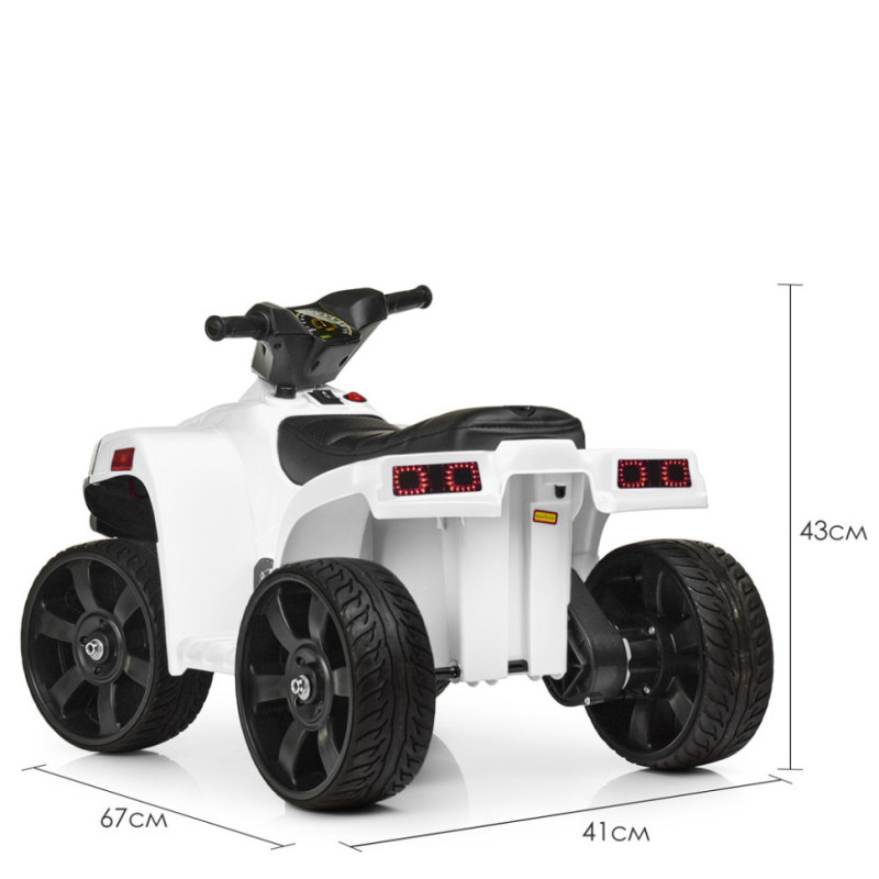 Дитячий електроквадроцикл Bambi Racer M 3893EL-1 до 20 кг