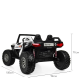 Дитячий електромобіль Джип Bambi Racer M 4170EBLR-1(24V) до 100 кг