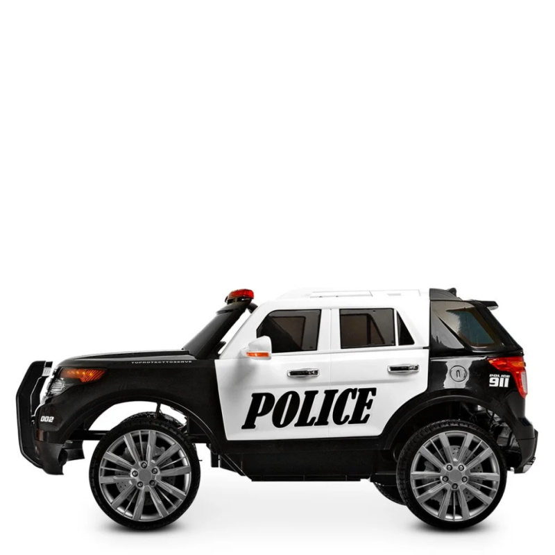 Дитячий електромобіль Джип Bambi M 3259EBLR-1-2, р/у, Чорно-білий