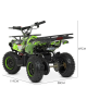 Детский электромобиль Квадроцикл Bambi HB-ATV800AS-5 Зеленый