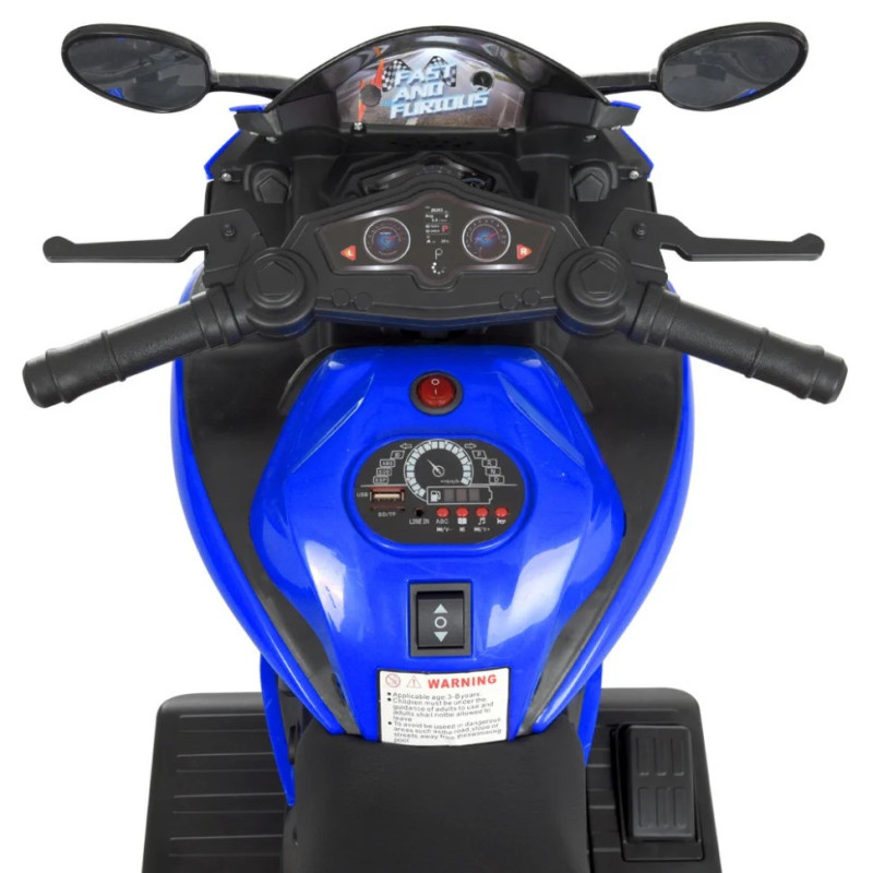 Дитячий електромобіль Мотоцикл Racer M 4454EL-4 до 30 кг