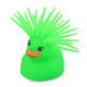 Детская игрушка Антистресс Уточка MS 3719(Green) световые эффекты