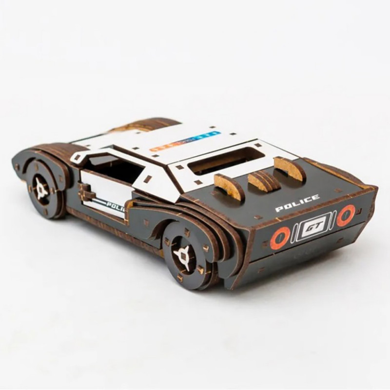 Дерев’яний 3D конструктор Fast car Gt Puz-26916, 164 деталі