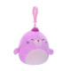 М'яка іграшка Морж Пепе Squishmallows SQCP00150 на кліпсі 9 см