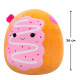 Мягкая игрушка Вишневый пончик Перл Squishmallows SQCR06742, 36 см