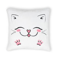 Подушка декоративна Котик FWPPILLOWCAT22WT0, 12 см