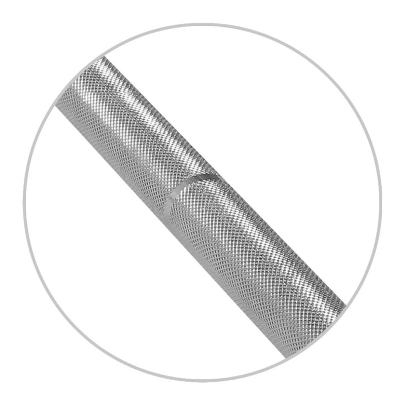 Гриф для штанги олімпійський TI-8072, 2,2 м, d-50 мм, 15 кг